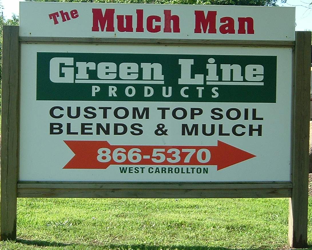 The Mulch Man, the best in mulch, top soil, sand and gravel in the Dayton area. Delivery, pick-up